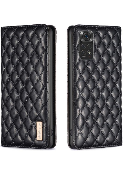 Xiaomi Redmi Not 11 Için Flip Case 4g Cüzdan Kart Yuvaları Tutucu Manyetik (Yurt Dışından)