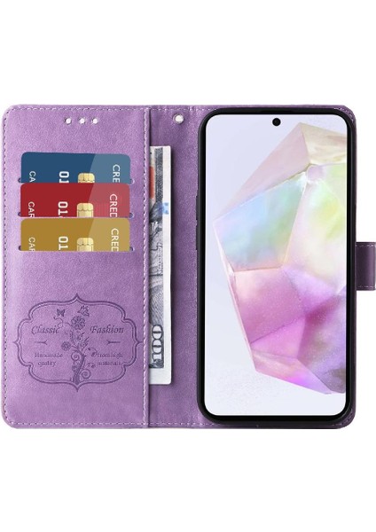 Samsung Galaxy A35 5g Çiçek Cardyuvaları Deri Flip Case (Yurt Dışından) fırsatları