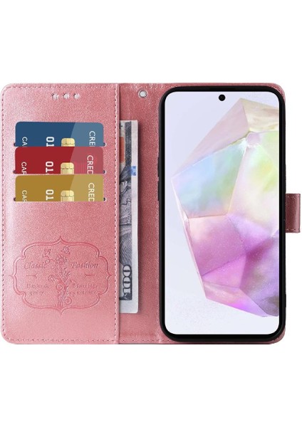 Samsung Galaxy A35 5g Çiçek Cardyuvaları Deri Flip Case (Yurt Dışından) indirimleri