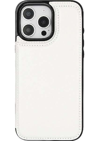 IPhone 16 Için Cüzdan Durumda Pro Max Kickstand Kart Yuvaları Çift Manyetik Pu (Yurt Dışından) modelleri
