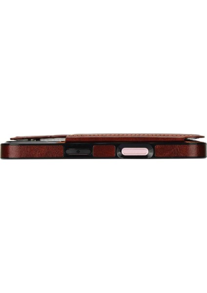Kart Tutucu Pu ile IPhone 16 Artı Çift Manyetik Toka Için Cüzdan Kılıf (Yurt Dışından) modelleri