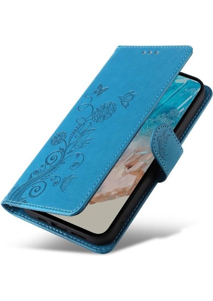 Samsung Galaxy M35 Çiçek Cardyuvaları Deri Flip Case Için Flip Case (Yurt Dışından)