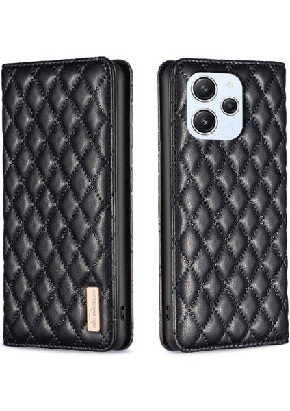 Xiaomi Redmi Için Flip Case 12 4g Manyetik Kapatma Tam Koruma Kartı (Yurt Dışından)