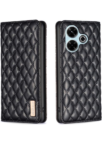 Xiaomi Redmi Için Flip Case 13 4g Manyetik Kapatma Kart Yuvaları Tutucu Cüzdan (Yurt Dışından) indirimleri