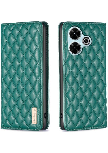 Xiaomi Redmi Için Flip Case 13 4g Manyetik Kapatma Kart Yuvaları Tutucu Cüzdan (Yurt Dışından) indirimleri