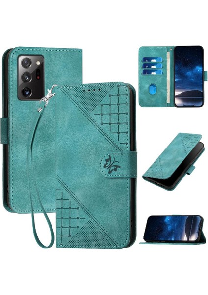 Ayrılabilir El Kayışı ile Samsung Galaxy Not 20 Ultra Için Flip Case Yüksek (Yurt Dışından)