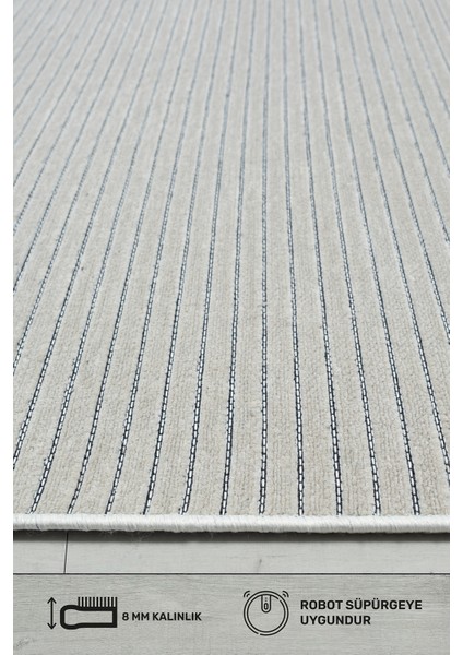 Ada Kaymaz Taban Yıkanabilir Dokuma Krem Kilim Yolluk fırsatları