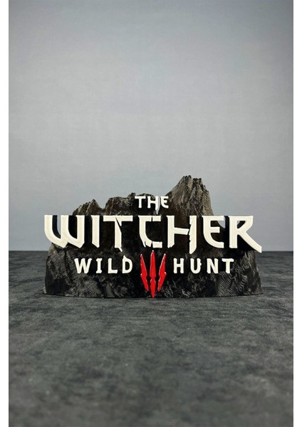 The Witcher 3: Wild Hunt Siyah Beyaz Figür - Benzersiz Tasarım, Yüksek Kalite Koleksiyon Parçası