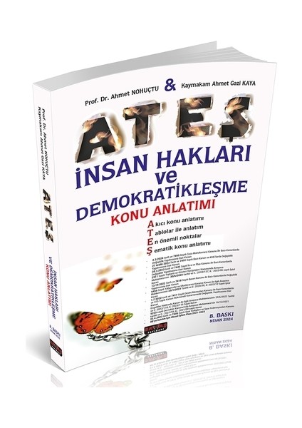 Ateş İnsan Hakları ve Demokratikleşme Konu Anlatımı 2024