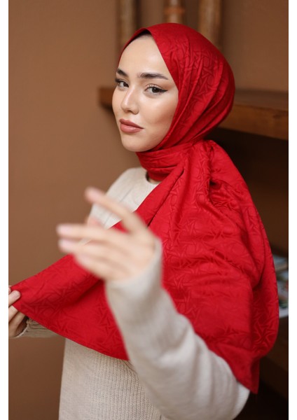 Kırmızı Silk Home Deluxe Şal 40003 modelleri