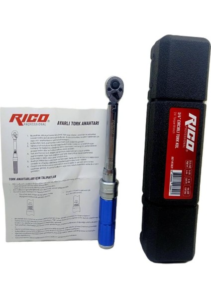 007-RC1631 1/4 Cırcırlı Tork Kol