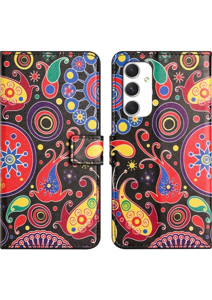 Samsung Galaxy A16 Pu Deri Cüzdan Telefon Kılıfı (Yurt Dışından)