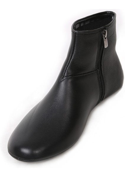 Hakiki Koyun Derisi Siyah - Pamuk Astarlı