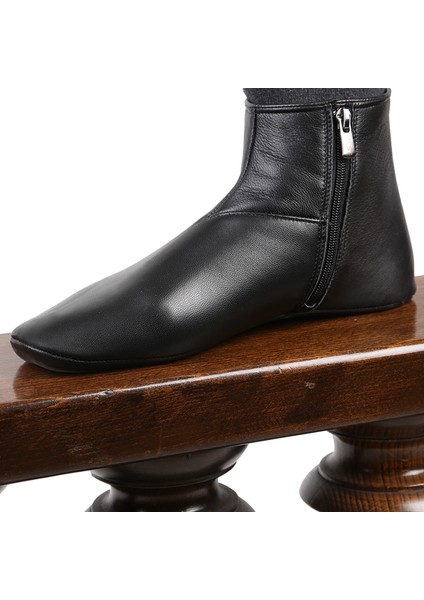 Hakiki Koyun Derisi Siyah - Pamuk Astarlı indirimleri