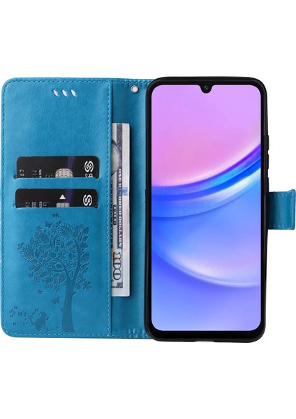 Samsung Galaxy A16 Flip Deri Telefon Kılıfı (Yurt Dışından)