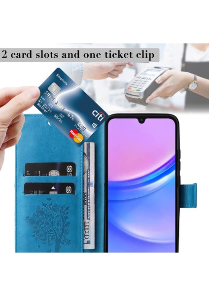 Samsung Galaxy A16 Flip Deri Telefon Kılıfı (Yurt Dışından)