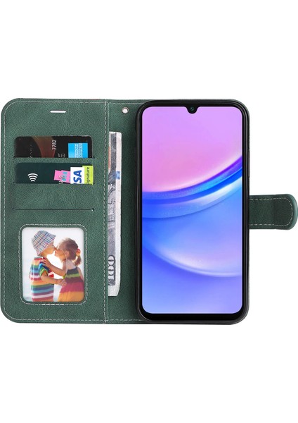 Samsung Galaxy A16 Flip Cüzdan Deri Telefon Kılıfı (Yurt Dışından) fiyatları