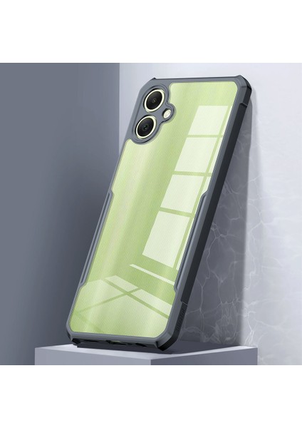 Samsung Galaxy A06 Dropproof Tpu + Akrilik Şeffaf Arka Telefon Kapağı (Yurt Dışından) modelleri