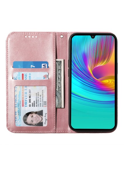 Samsung Galaxy A16 Cüzdanlı Buzağı Dokulu Pu Deri Telefon Kılıfı (Yurt Dışından) fiyatları