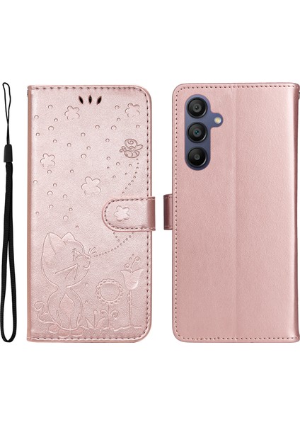 Samsung Galaxy A16 Flip Deri Telefon Kılıfı (Yurt Dışından)