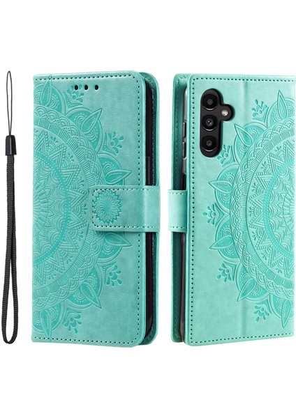 Samsung Galaxy A16 Pu Deri Cüzdan Standlı Telefon Kapağı (Yurt Dışından)
