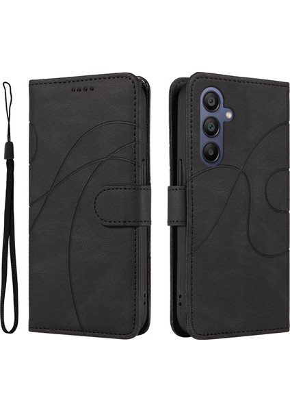 Samsung Galaxy A06 Standlı Cüzdan Deri Telefon Kılıfı (Yurt Dışından)