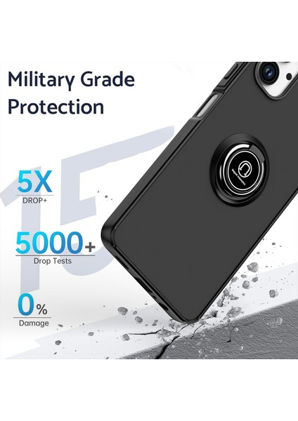 Samsung Galaxy A06 Halka Tutucu Kickstand Tpu+Akrilik Telefon Kapağı (Yurt Dışından) fiyatları