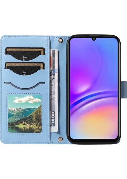 Samsung Galaxy A06 Cüzdan Eşkenar Dörtgen Deri Telefon Kılıfı Askılı (Yurt Dışından) modelleri