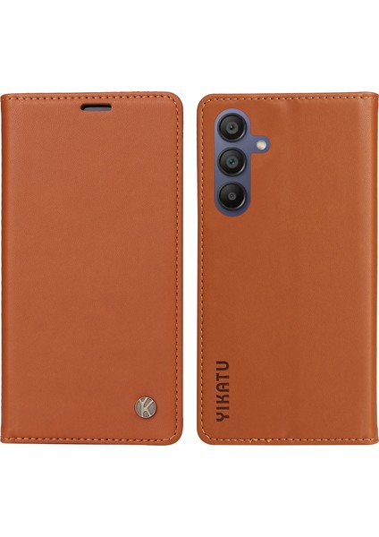Samsung Galaxy A16 Standlı Deri Telefon Kılıfı (Yurt Dışından)