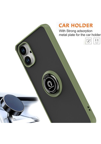 Samsung Galaxy A06 Halka Tutucu Kickstand Tpu+Akrilik Telefon Kapağı (Yurt Dışından) modelleri