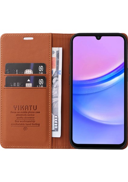 Samsung Galaxy A16 Standlı Deri Telefon Kılıfı (Yurt Dışından) fiyatları