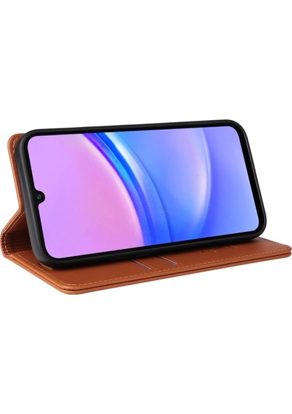 Samsung Galaxy A16 Standlı Deri Telefon Kılıfı (Yurt Dışından) fırsatları