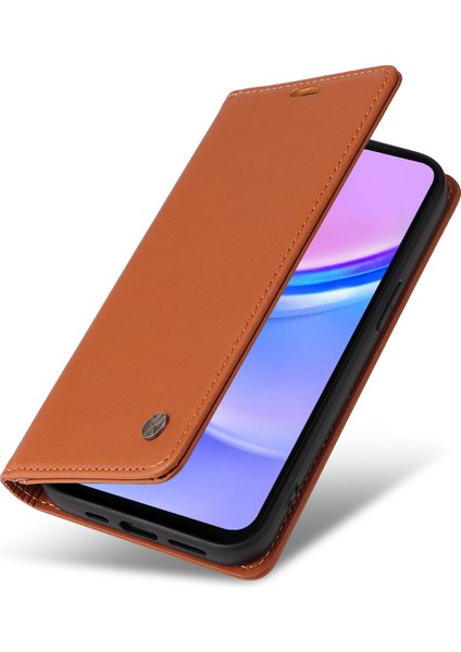 Samsung Galaxy A16 Standlı Deri Telefon Kılıfı (Yurt Dışından) indirimleri