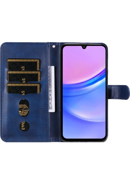 Samsung Galaxy A16 Fermuarlı Cüzdan Buzağı Dokulu Pu Deri Telefon Kılıfı (Yurt Dışından) modelleri