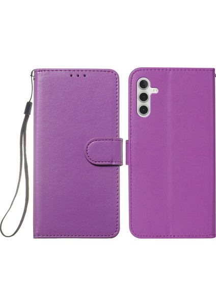 Samsung Galaxy A16 Pu Deri Flip Telefon Kılıfı (Yurt Dışından)