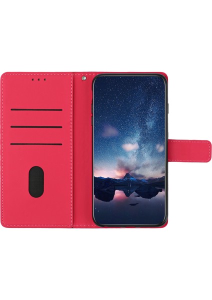 Samsung Galaxy A06 Eşkenar Dörtgen Deri Yatay Çevirmeli Telefon Kapağı (Yurt Dışından) fırsatları