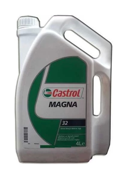 Magna Castrol Magna Iso Vg 32 Dikiş Makinası Yağı 4 Litre (Tüm Modellere Uygun)