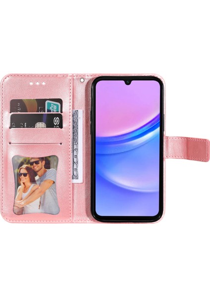 Samsung Galaxy A16 Pu Deri Cüzdan Çiçekli Telefon Kılıfı (Yurt Dışından) fiyatları