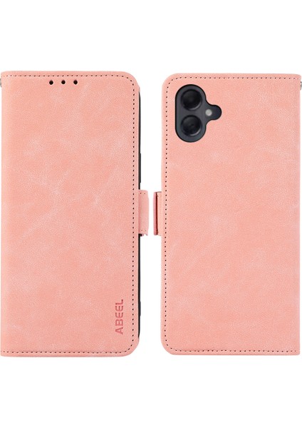 Samsung Galaxy A06 Pu Deri Folyo Stand Görünümü Telefon Kapağı (Yurt Dışından)