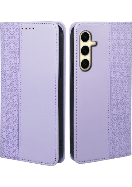 Samsung Galaxy A16 Deri Kapaklı Telefon Kılıfı Standlı Cüzdan (Yurt Dışından)