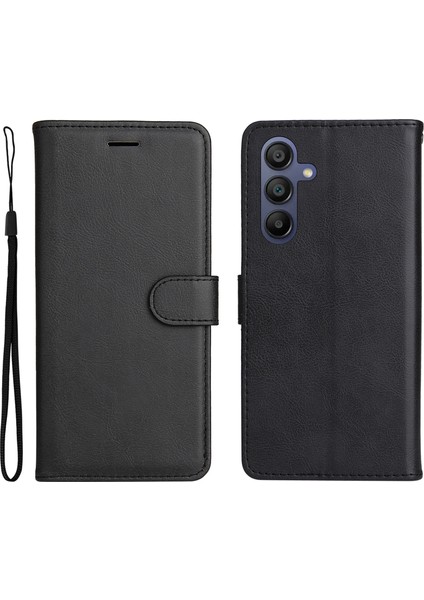 Samsung Galaxy A16 Deri Telefon Kılıfı (Yurt Dışından)