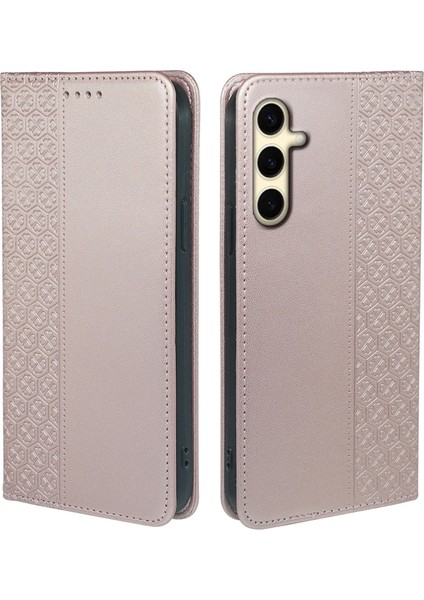 Samsung Galaxy A16 Deri Kapaklı Telefon Kılıfı Standlı Cüzdan (Yurt Dışından)
