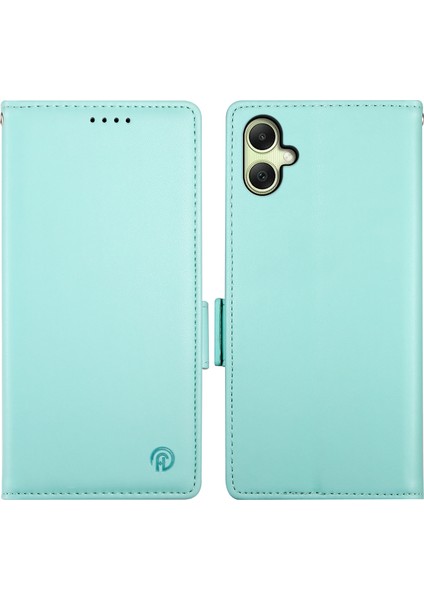 Samsung Galaxy A06 Standlı Kılıf Pu Deri Cüzdan Telefon Kapağı (Yurt Dışından)