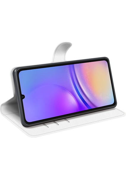 Samsung Galaxy A06 Litchi Doku Darbeye Dayanıklı Deri Cüzdan Telefon Kılıfı (Yurt Dışından) fırsatları