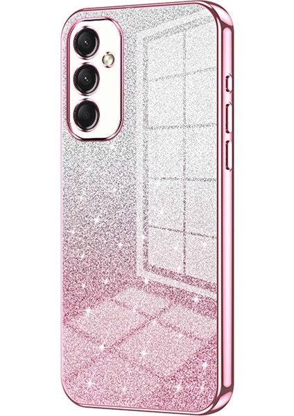 Samsung Galaxy A16 Galvanik Degrade Glitter Tpu Telefon Kapağı (Yurt Dışından)