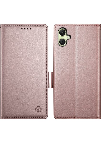 Samsung Galaxy A06 Standlı Kılıf Pu Deri Cüzdan Telefon Kapağı (Yurt Dışından)