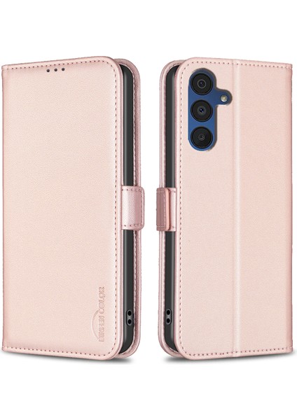 Samsung Galaxy A16 Cüzdan Pu Deri Telefon Kılıfı (Yurt Dışından)