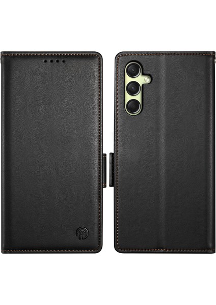 Samsung Galaxy A16 Standlı Pu Deri Cüzdan Telefon Kılıfı (Yurt Dışından)