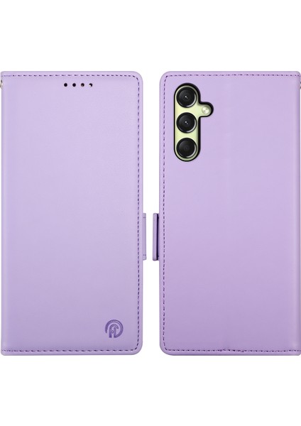 Samsung Galaxy A16 Standlı Pu Deri Cüzdan Telefon Kılıfı (Yurt Dışından)