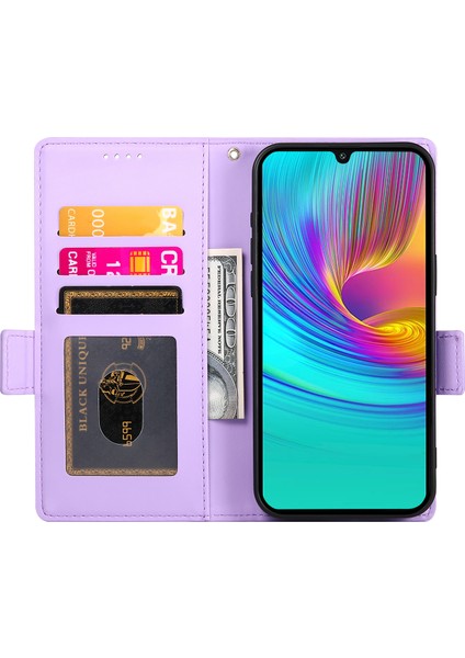 Samsung Galaxy A16 Standlı Pu Deri Cüzdan Telefon Kılıfı (Yurt Dışından) fiyatları